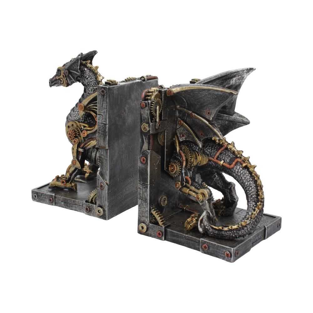 Nemesis Now - Dracus Machina Boekensteun - Multicolours